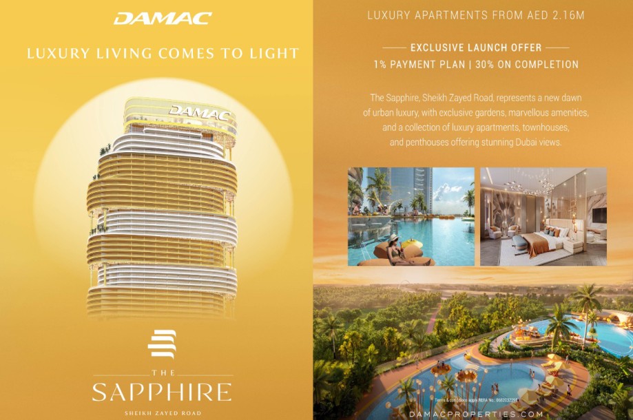 THE SAPPHIRE BY DAMAC  from AED 2.16 M-4