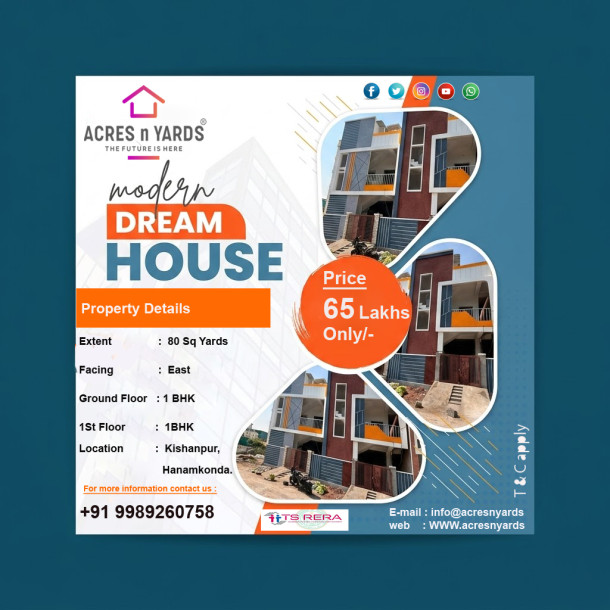 Independent House For Sale  G+1-1