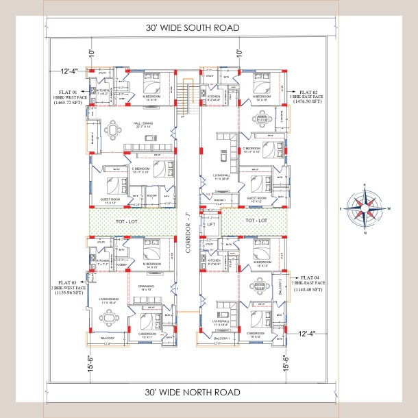 Flats for sale in Shivams Apartments-8