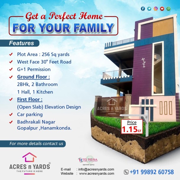 independent House For Sale  G+1-1